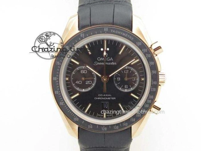 0126 AllSeason Speedmaster ’57 Co-Axial OMF 1:1 Best Edition White Dial Blue Markers A9300 (Free Leather Strap) 8132